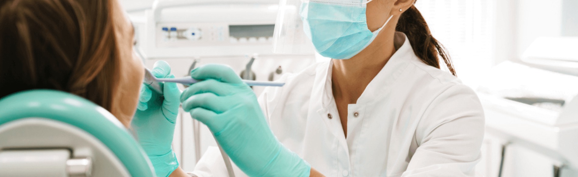 Patient visiting our family dental practice