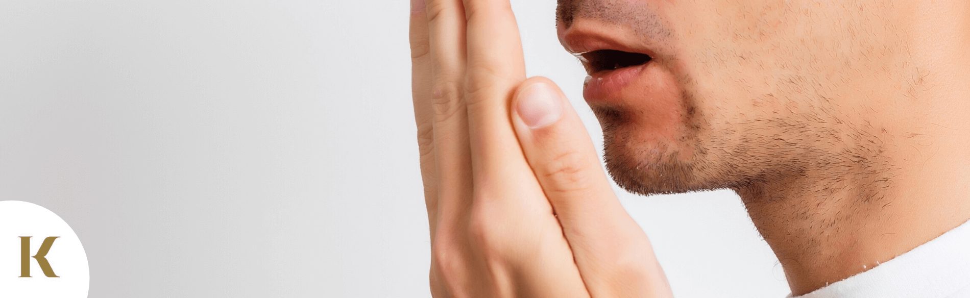 man who wants to cure bad breath