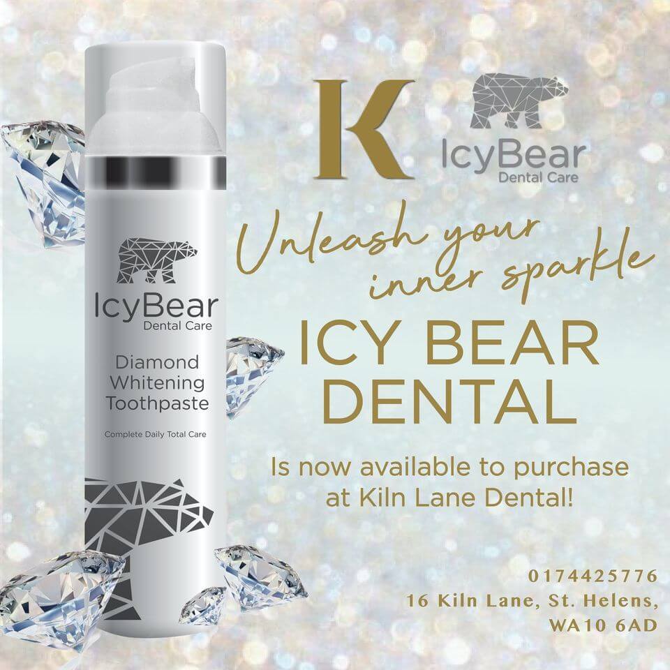 Icy Bear Toothpaste available at Kiln Lane Dental