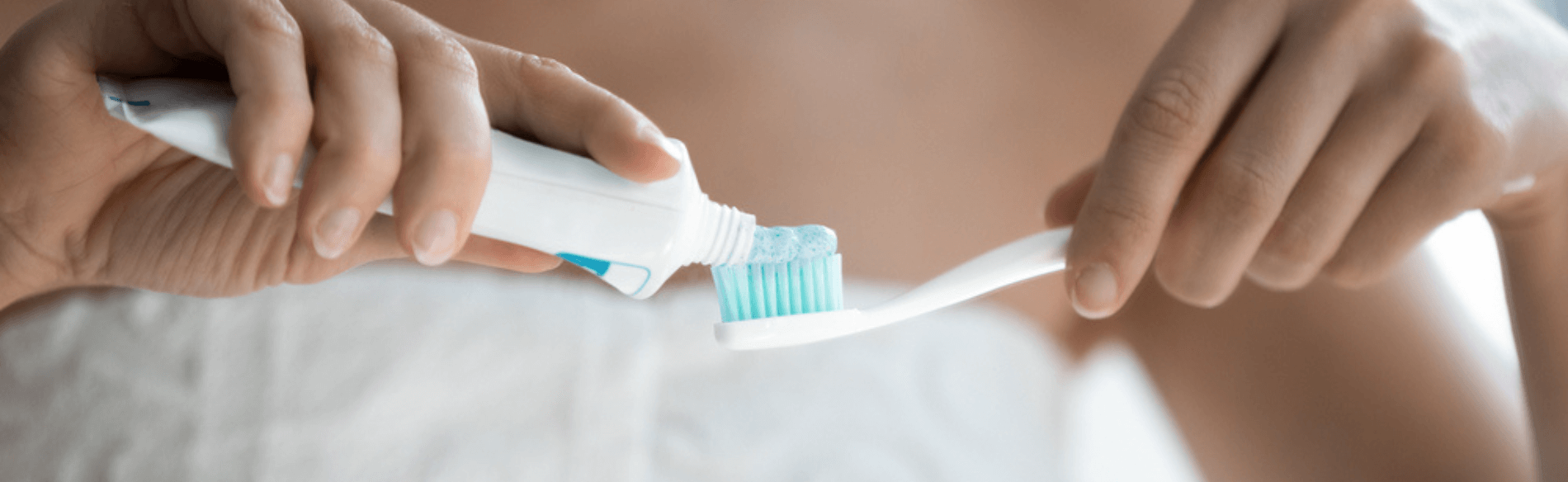 Brushing teeth to maintain composite bonding